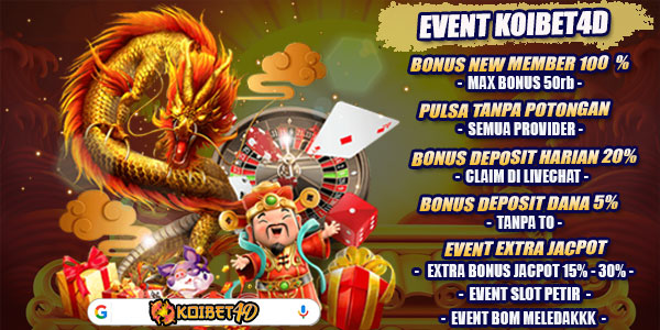 BONUS NEW MEMBER KOIBET4D
